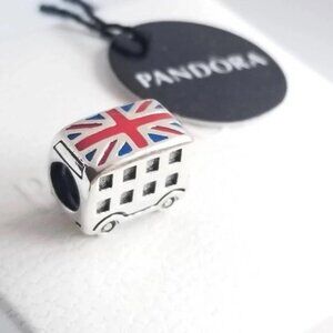 Pandora London Bus England Great Britain Charm in a gift box